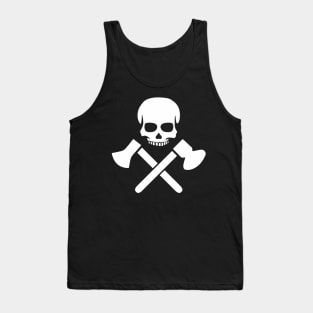 Skull And Cross Tools Tank Top